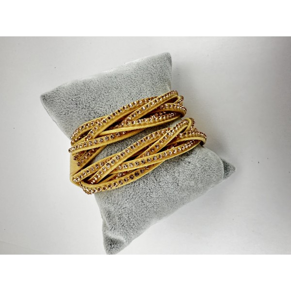 Sarı Taşlı Bileklik